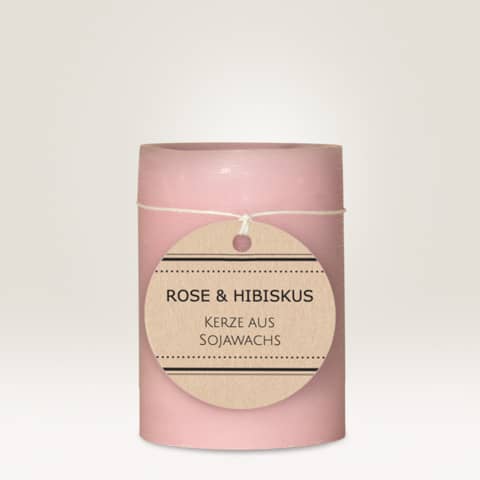 Cartellini micro-perforati Avery ultraresistenti in plastica 190µ tondi bordi lisci in conf. da 120 pz T3004-10